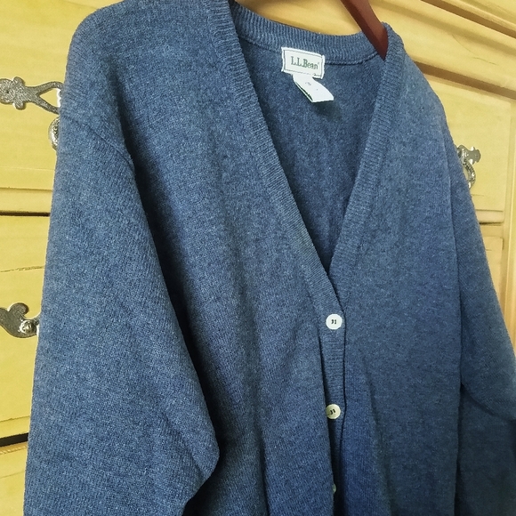 Vtg 70s Pure Wool Cardigan - Picture 8 of 14